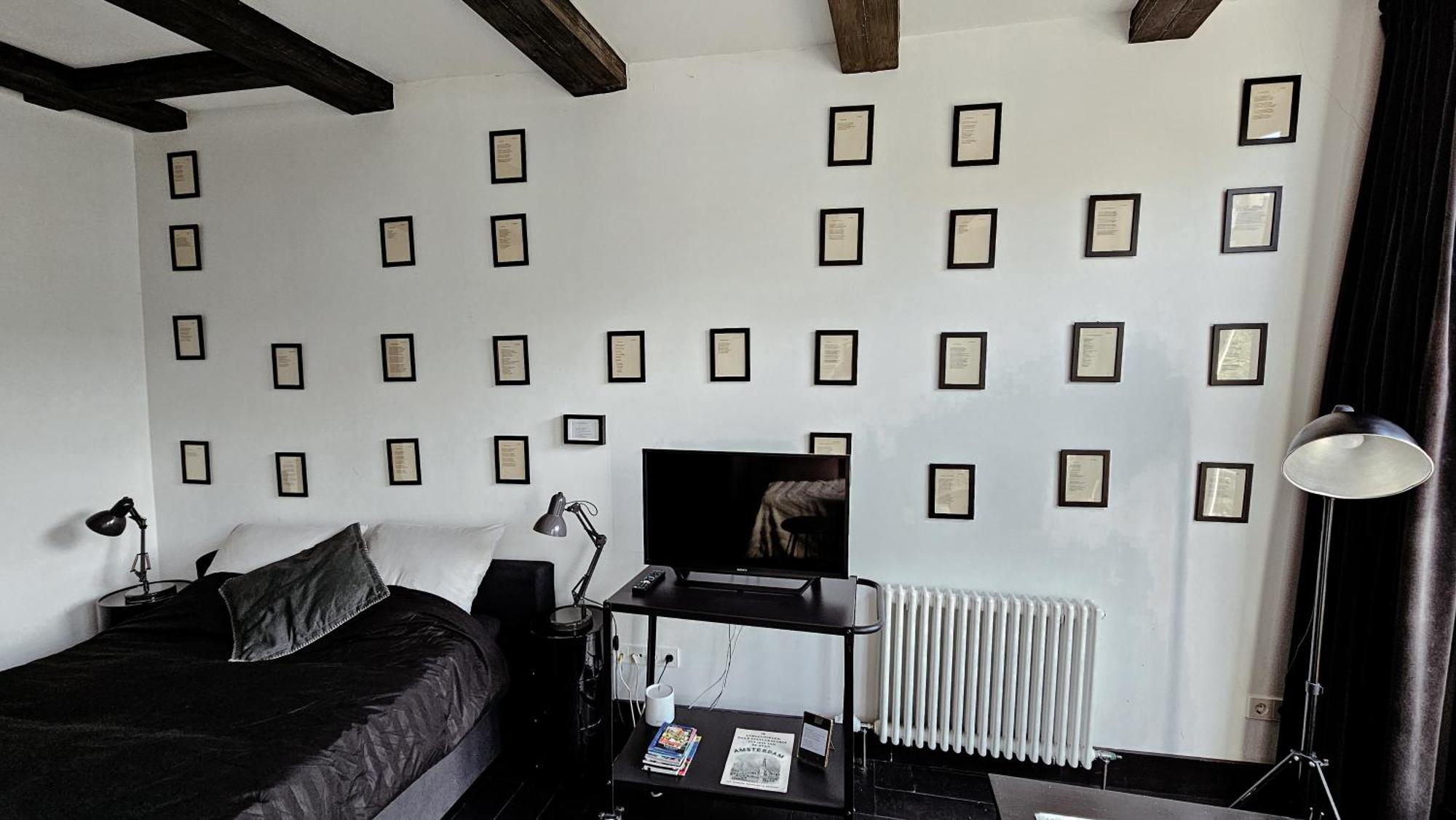 The Black Beauty Private Studio With Canal View From 1799 Amsterdam Dış mekan fotoğraf